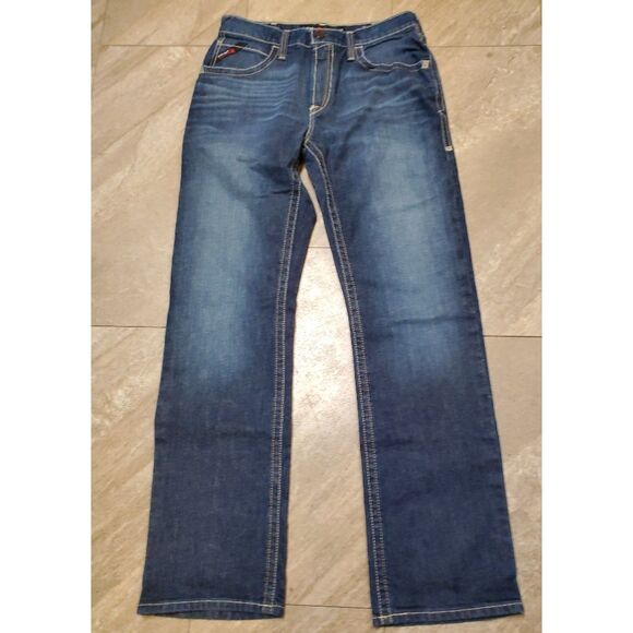 Ariat FR M5 Straight Leg Jeans Size 32 x 34 - Picture 1 of 6